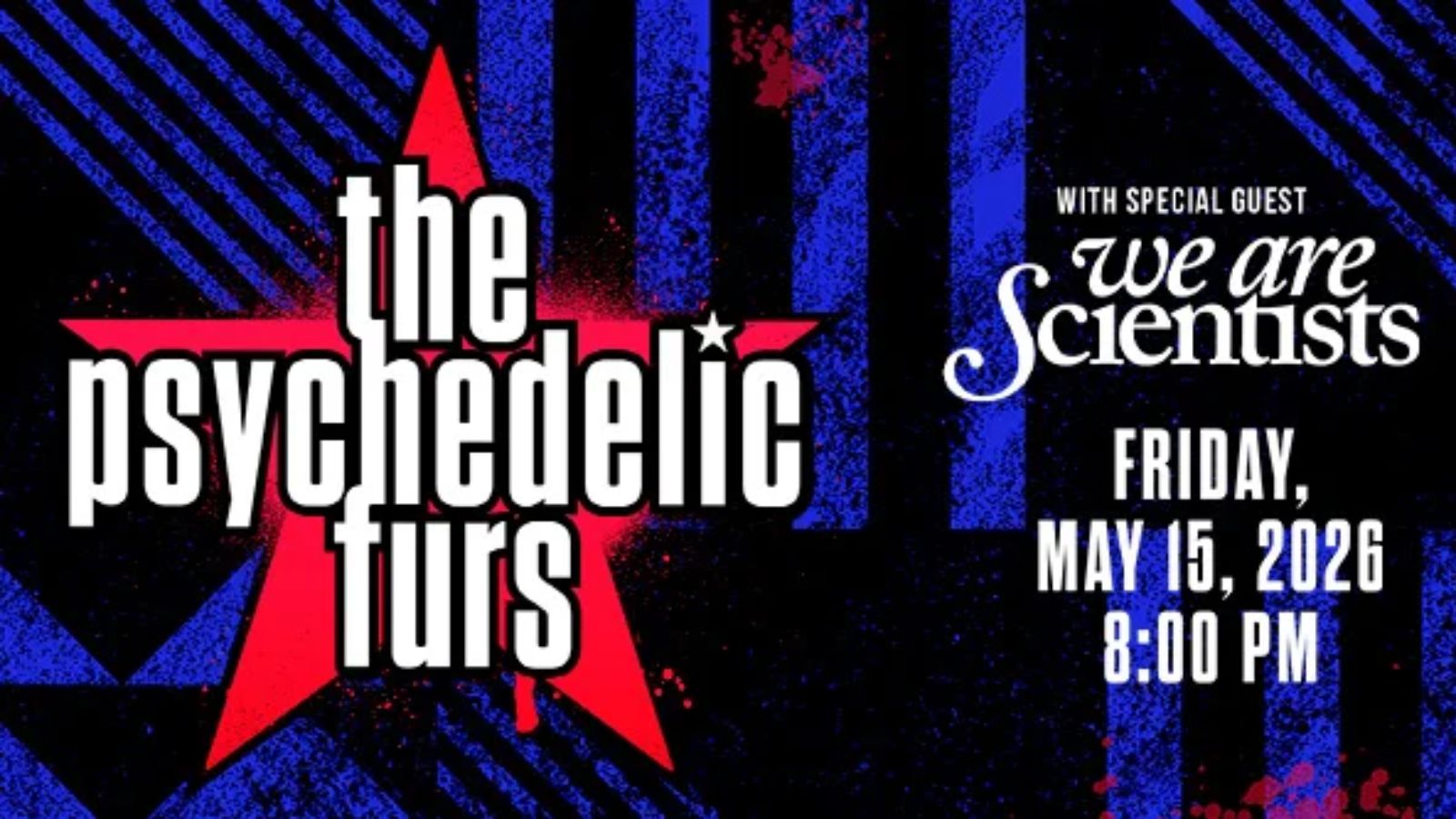 The Psychedelic Furs at Genesee Theatre